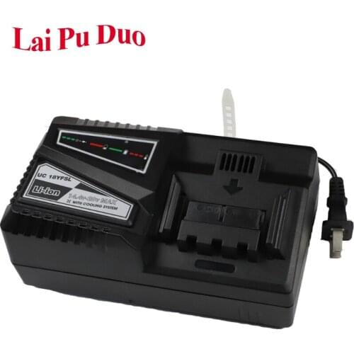 Li-ion Battery Charger UC18YFSL For Hitachi Electrical Drill 14.4V- 18V BSL1415 BSL1420 BSL1440 BSL1450 Li-ion Battery
