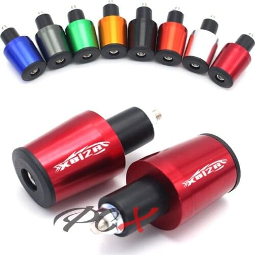Motorcycle CNC 7/8'' 22MM Handlebar Grips Handle Bar Cap End Plugs For Buell XB12R 2009