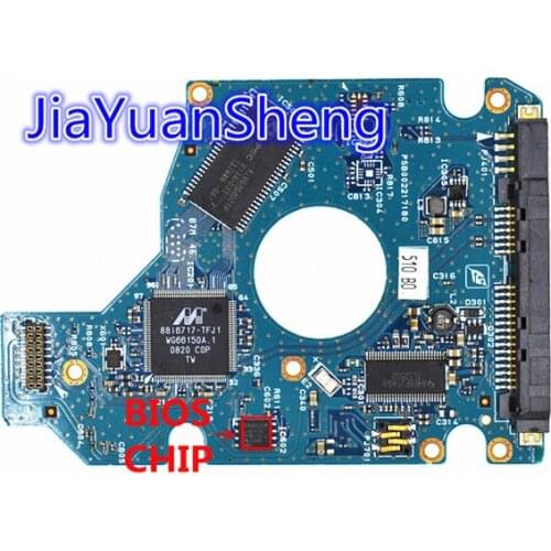 Toshiba Hard disk circuit board /Board Number: G002217A / HDD2H03 , HDD2D91 , HDD2H04 , HDD2D90 , HDD2H85 , HDD2D92 , HDD2H02