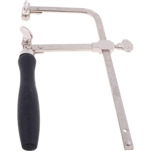 Jewelry Saw Frame Adjustable Jeweler Making DIY Tools Blade Handmade Crafts Arc