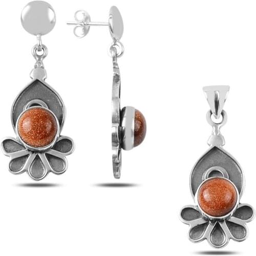 Silverlina Silver Star Cubic Zirconia Hand Job Set