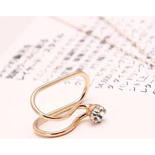 Simplicity Earring No Hole Ear Clips Ear Cuff Clip On Earring Without Piercing Minimalist Earrings Jewelry CE0909