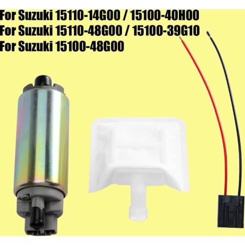 Fuel Pump for Suzuki AN250 AN400 Burgman 250 400 VL1500 VZ1500 VLR1800 VZ800 VZR1800 Boulevard Intruder 15110-14G00 15100-40H00