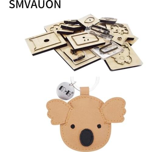 Trendy Fashion Bear Bear Wood Die Cutting 2021 Diy New Jewelry Steel Die Leather Bag Suitable For Die Cutting Machine