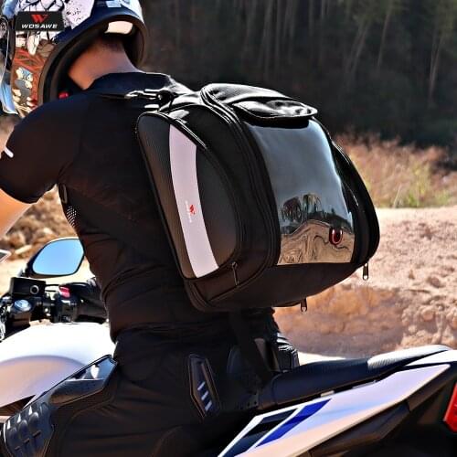 WOSAWE 28L Motorcycle Magnetic Fuel Oil Tank Bag Mobile Phone GPS Navigation Bag Moto Motobike Motocross Bag Travel Luggage