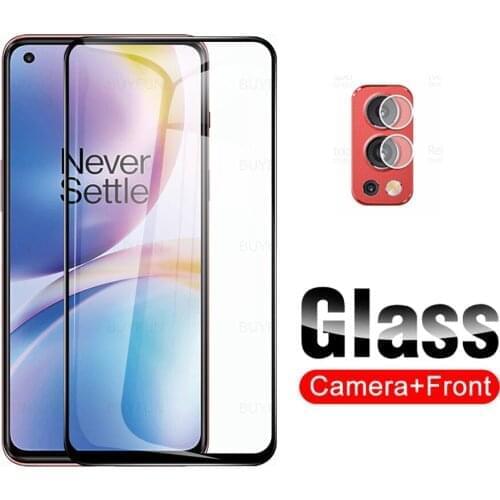 2 in 1 Camera Protector Glass For Oneplus Nord 2 5G On One Plus Nord2 Protective Phone Clear Transparent Screen Full Cover Film