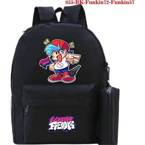 Hot Sale Friday Night Funkin Print Backpack Boys Girls School Bag Travel Bag Laptop Bagpack Daily Bags Game Mochila Men Knapsack