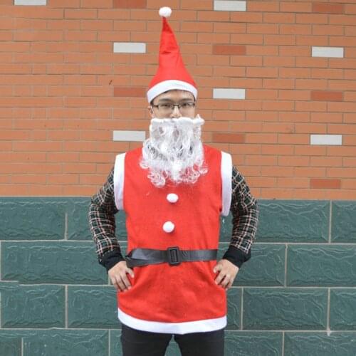 White Santa Claus Beard for Costume Adult Kids Christmas Party Fancy Dress