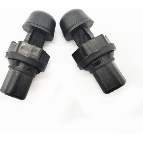 2Pcs Black Adjustable Buffer Block Trunk Lids Rubber Pier Cushioning Pad 5KD827499 5KD 827 499 For Golf 6 MK6 2009-2014