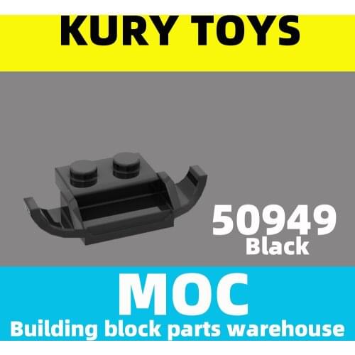 Kury Toys DIY MOC For 50949 100pcs Building block parts For Plate, Modified 1 x 2 with Racers Car Grille