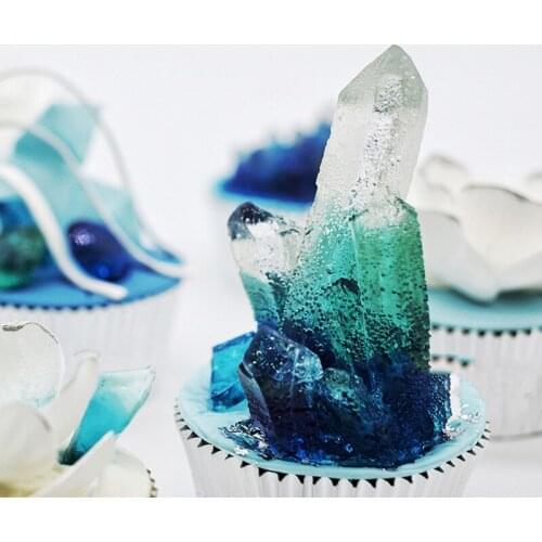 Silica gel 3D Silicone decoration mold silicone molds art crafts mould crystal icicle 4 shape aroma stone moulds