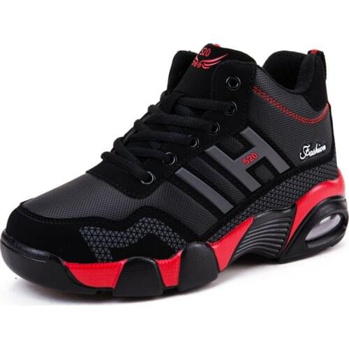 PUPUDA Winter Boots Men Classic casual shoes Male Basketball Sport Sneakers Men Good Quality Snow Men Boots High Top Shoes Male