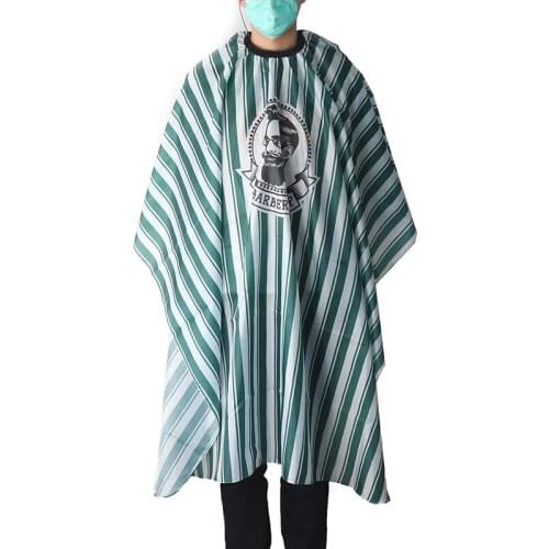 1pc Salon Styling Capes Hair Cutting Hairdressing Gowns For Barber Stylist Stripe Haircut Clothe Different Sizes