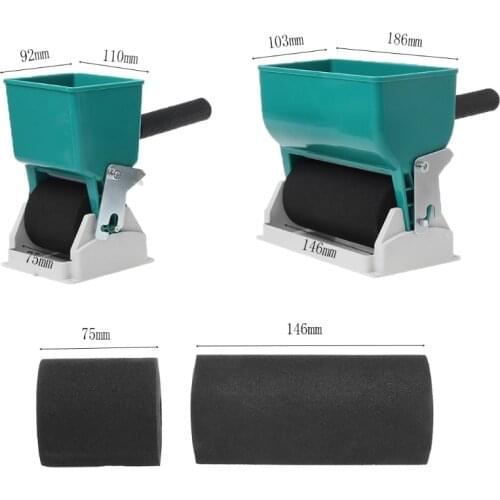 180/320mL Portable Handheld Glue Applicator Roller Manual Gluer For Woodworking-m35