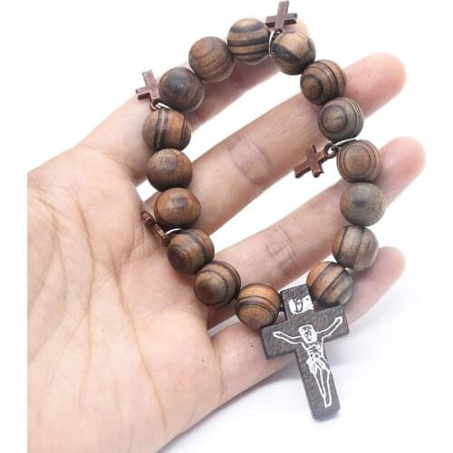 Handmade Beads Rosary Bracelets for Women Men 10mm Bead Bracelet &catenary for Religion Wholesale Drop shipping