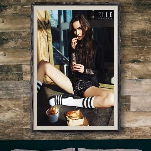 E193 Mackenzie Hamilton Sexy Model Movie Star Wall Silk Cloth Poster Art Home Decoration Gift