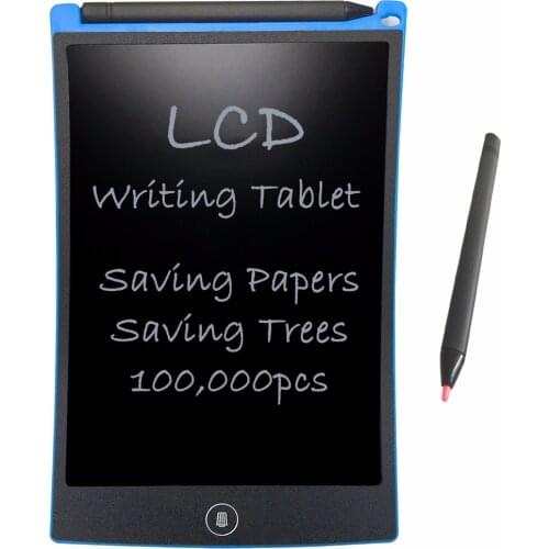 NEWYES 8.5" Electronic eWriter LCD Writing Tablet Drawing Board Paperless Digital Graffiti Tablets Notepad Rewritten Pad(Blue)