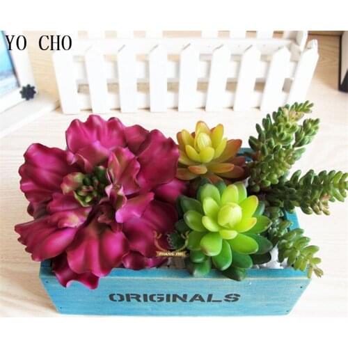 Artificial plants chili Artificial succulents Christmas decorations for home Miniascape lettuce Fake plants flores artificiales