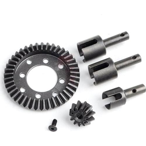 Metal Steel Driven Differential Gear Modified Upgrade OP Parts for 1/8 DHK8135/8383/8384 RC Monster Car Model