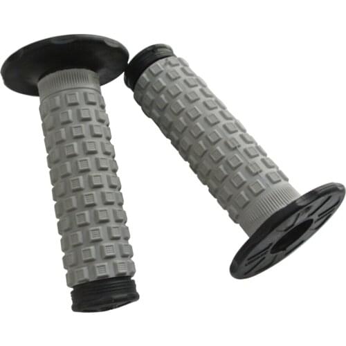 1" & 7/8" Soft Handlebar Throttle Handle Grips Fit Motocross Dirt Pit Bike