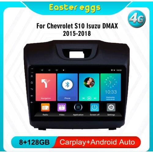 Eastereggs For Chevrolet S10 Isuzu DMAX 2015 2016 2017 2018 Android 8.1 9 inch Touch screen GPS Navigation Multimedia Player