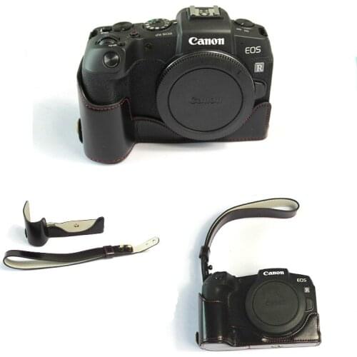 Suitable for Canon eosrp camera case leather case eosrp protective case eosrp base half case outer shell