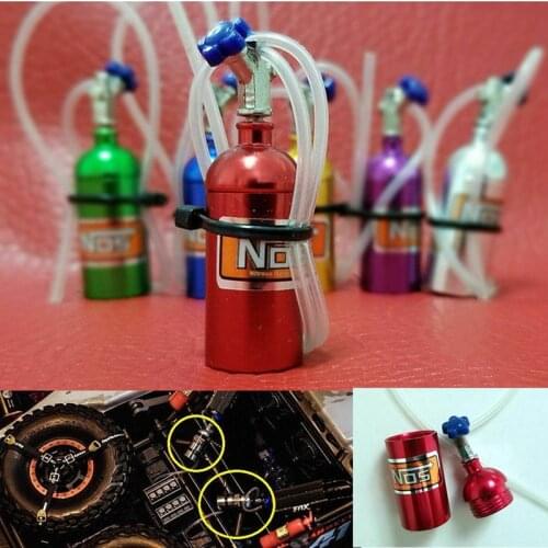 RC 1/10 Scale METAL NITROUS NOS BOTTLE Accessories For On Road Drift Racing Car