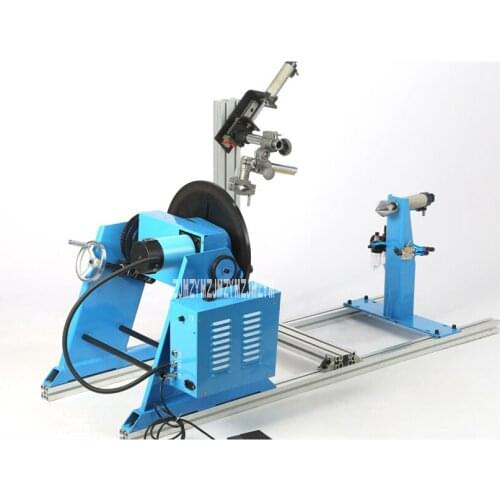 HD-30 Timing Welding Positioner Pneumatic Combination Welding Rotator 30Kg Duty Welding Turntable Welding Equipment 110V/220V