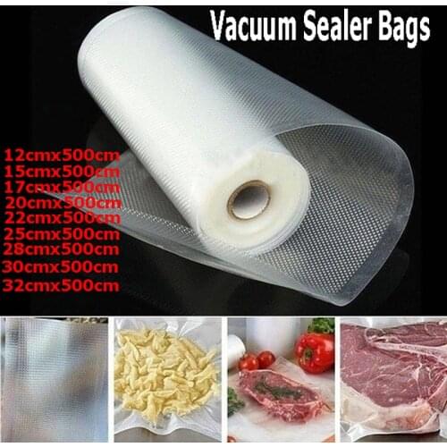 5M/Roll High Quality Vacuum Packer Bags For Food Vacuum Sealer Food Fresh Long Keeping Kitchen Tools