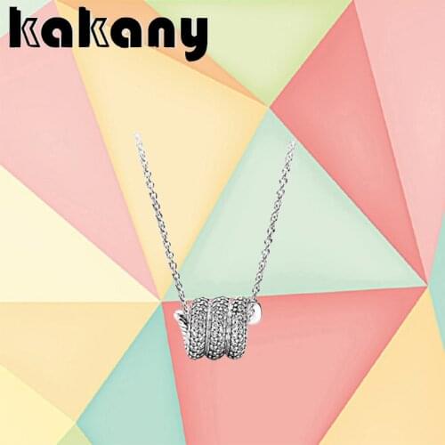 Kakany 2020 New Product Necklace Female 925 Sterling Silver Flashing Snake ZT0812 Fashion Hundred Matching Sweater Chain Jewelry