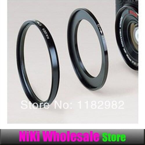 10pcs Camera Lens Filter Adapter Free Shipping Metal 62mm-67mm Step Up Filter Ring 62-67 mm 62 to 67 Stepping Adapter Black