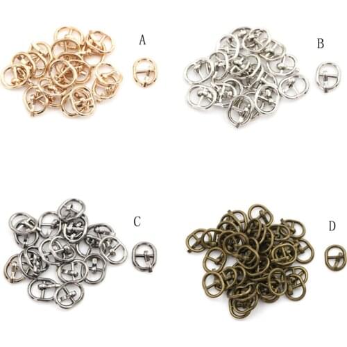 10PCS/lot 5.5MM Mini Ultra-small Tri-glide Buckle Belt Buckle Doll Bag Buckle Diy Doll Buckle Shoes Accessories
