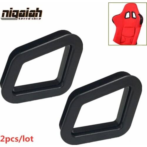 2PCS/LOT For OEM Car Racing Sport Seat Stickers Seat Window Clamps Spare Part Auto Seat Clamps For One Seat