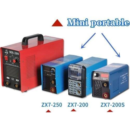 220V ZX7-200 Electric Welding Machine Ultra-miniature Inverter Mini-manual Welding Machine for Household Full Copper Core 3.2