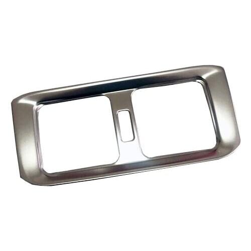 For Toyota Rav4 2019 2020 Rav 4 Xa50 Interior Rear Garnish Air Vent Trim Cover Trim Metal Car Accessories 1 Pcs