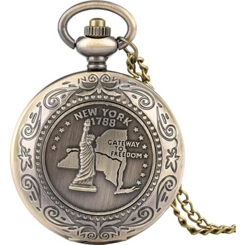 Pocket Compass Display Necklace Pendant Full Hunter Vintage Compass with Sweater Chain