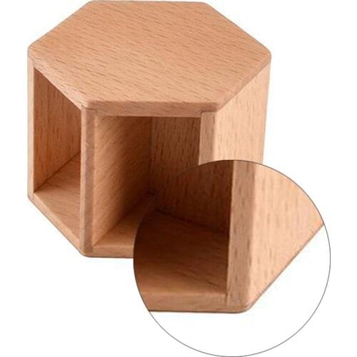 Dollhouse Miniature Furniture Beech Wood End Table for 1:12 1:6 Dollhouse