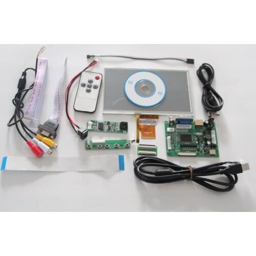 Display TouchScreen TFT Monitor AT070TN90 Complete LCD HDMI VGA Input Driver Board Controller for Raspberry Pi Free Shipping