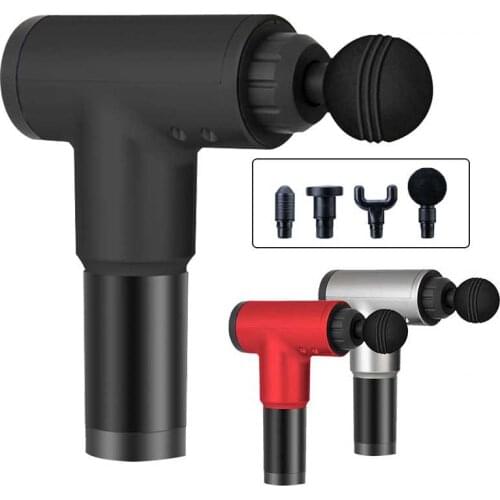 Fitness High Power Muscle Massage Gun High Speed Vibration Massager Gun Use Bodybuilding Decompose Lactic Acid Relief Pain Relax