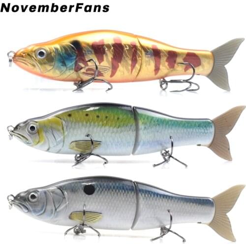 NovemberFans 16.5cm Glide Shad Swimbait Wobblers Big Game Lures Fishing Slide Baits Sinking Floating Fishing Tackle Lure