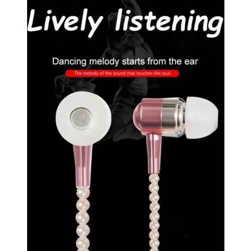 Wired Earphones Universal For Smartphones Handsfree Headphones In-Ear Stereo Headset Earbuds With Microphone Music Earphones
