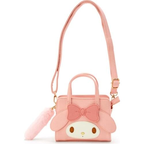 Sanrio Hello Kitty cartoon girl shoulder bag pu my melody messenger bag handbag