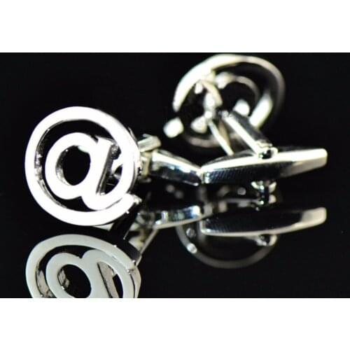 Silver @ Cufflinks Mens Cuffs Jewelry Stainless Steel Silver For Male French Shirt Cuff Nail Unique Brand New