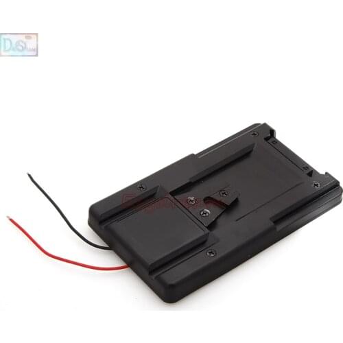 V-Lock V-mount Battery Adapter Plate for Converter Sony HDV DSLR Rig Power Supply