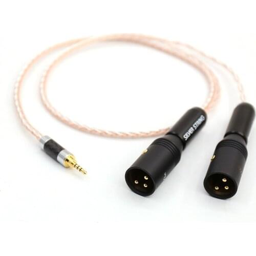 Yter Hifi 2.5mm TRRS Balanced to 2 XLR Male Cable For Astell&Kern AK100II,AK120II,AK240, AK380,AK320,DP-X1