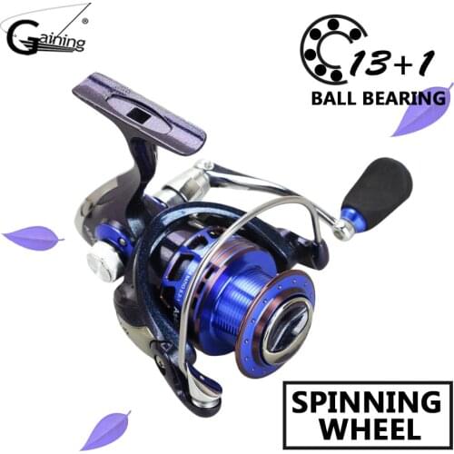 13+1BB Spinning Fishing Reel Spinning Reel Fishing Tackle Saltwater Reel AS2000-7000 Series Pesca Ocean Beach Fishing