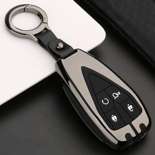 Zinc Alloy+Silicone Remote Key Case Cover For Changan CS35plus CS75Plus CS55Plus Oushang X7 2019 2020 3/4/5/Button Accessories