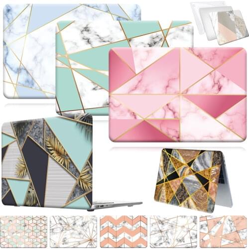 Shape Laptop Case for Apple Macbook Air 13" A1369 A1466/Pro 13" A1425 A1502/Pro 16" A2141/Pro 13" A2251 Anti-cratch Hard Case