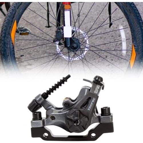 1 Set TOOPRE Bike Disc Brakes Lightweight Strong Braking Force Brake Calipers Electric Scooter Caliper Disc Brakes Double Brake