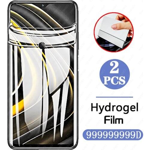 100D Hydrogel Soft Film For Poco M3 Back Screen Protector For Xiaomi Poco M3 M 3 PocoM3 Pocophone M3 Camera Lens Tempered Glass